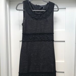 Banana Republic Black dress with lace details